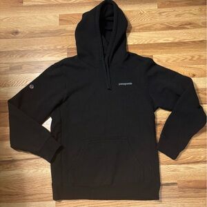 Patagonia Black Hoodie Womens Size M Mens Size S